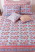 20s Cotton Bed Cover in Block Print